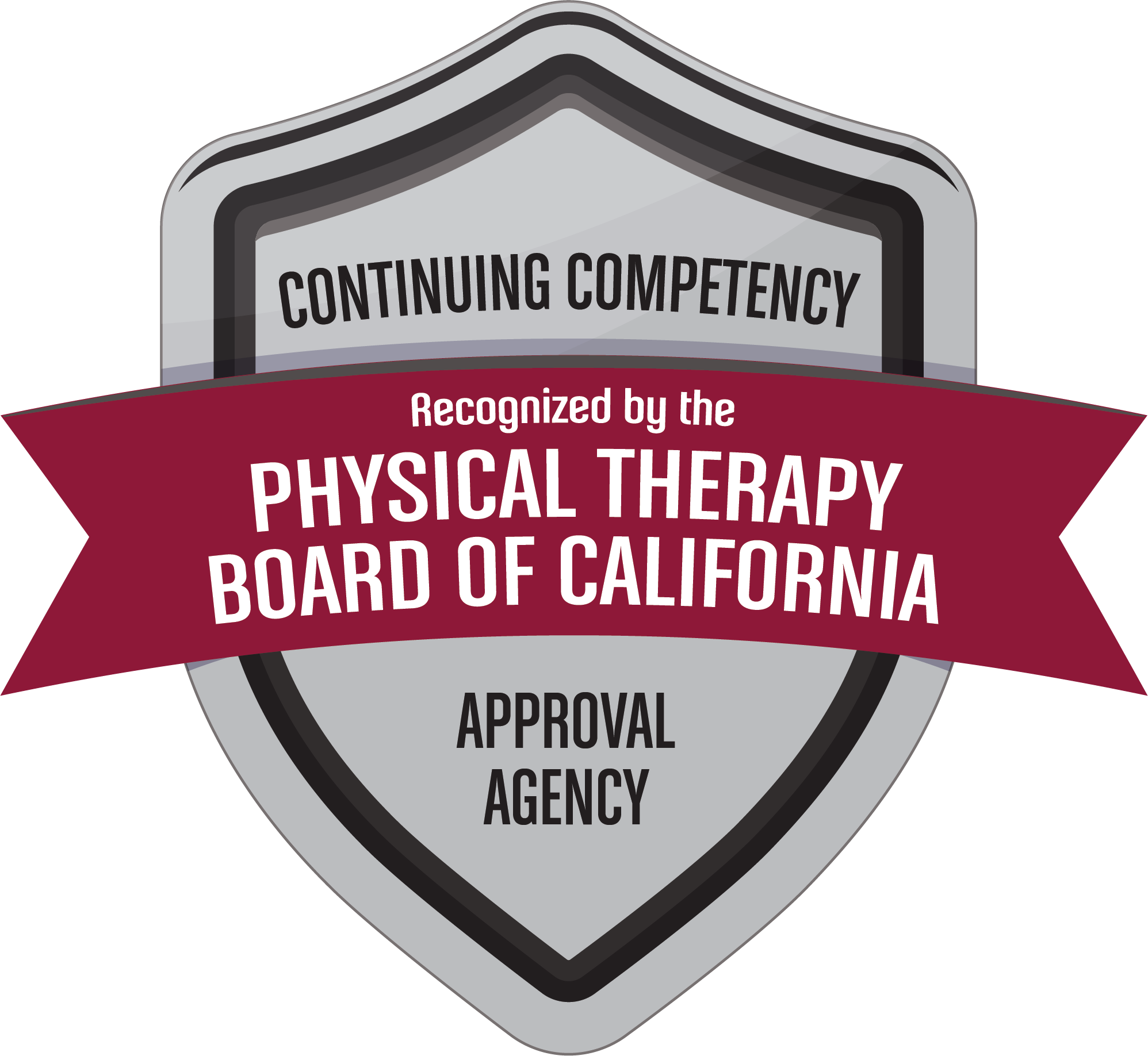 PTBC Recognized Approval Agency Seal Color PNG Physical Therapy Board of California